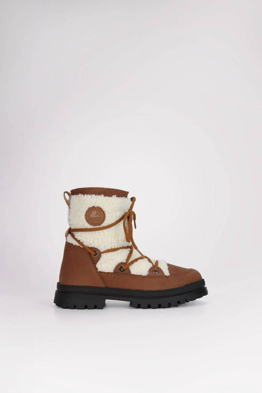NEW PAJAR women's maxine lace up ice gripper boots in multi